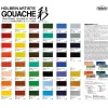 Holbein - Irodori Artists' Gouache, Cartella colori