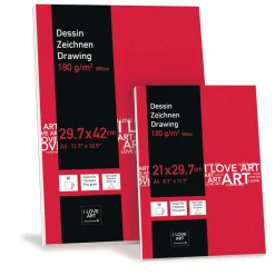 I Love Art - Blocco da disegno