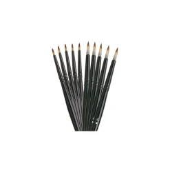 I Love Art - Mungo, set di pennelli per pittura a olio, tondi 5+5