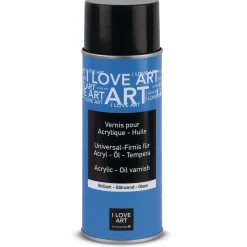 I Love Art- Vernice finale spray