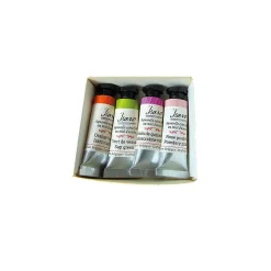 Isaro - Acquerelli extra-fini, Set Floral Note, 4 x 7 ml