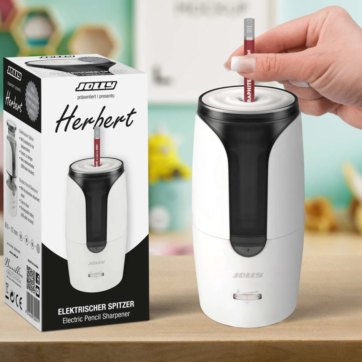 Jolly - Herbert, Temperamatite elettrico