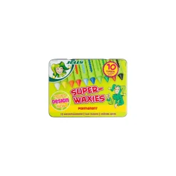 Jolly - Superwaxies Classic, Set da 10 pastelli a cera