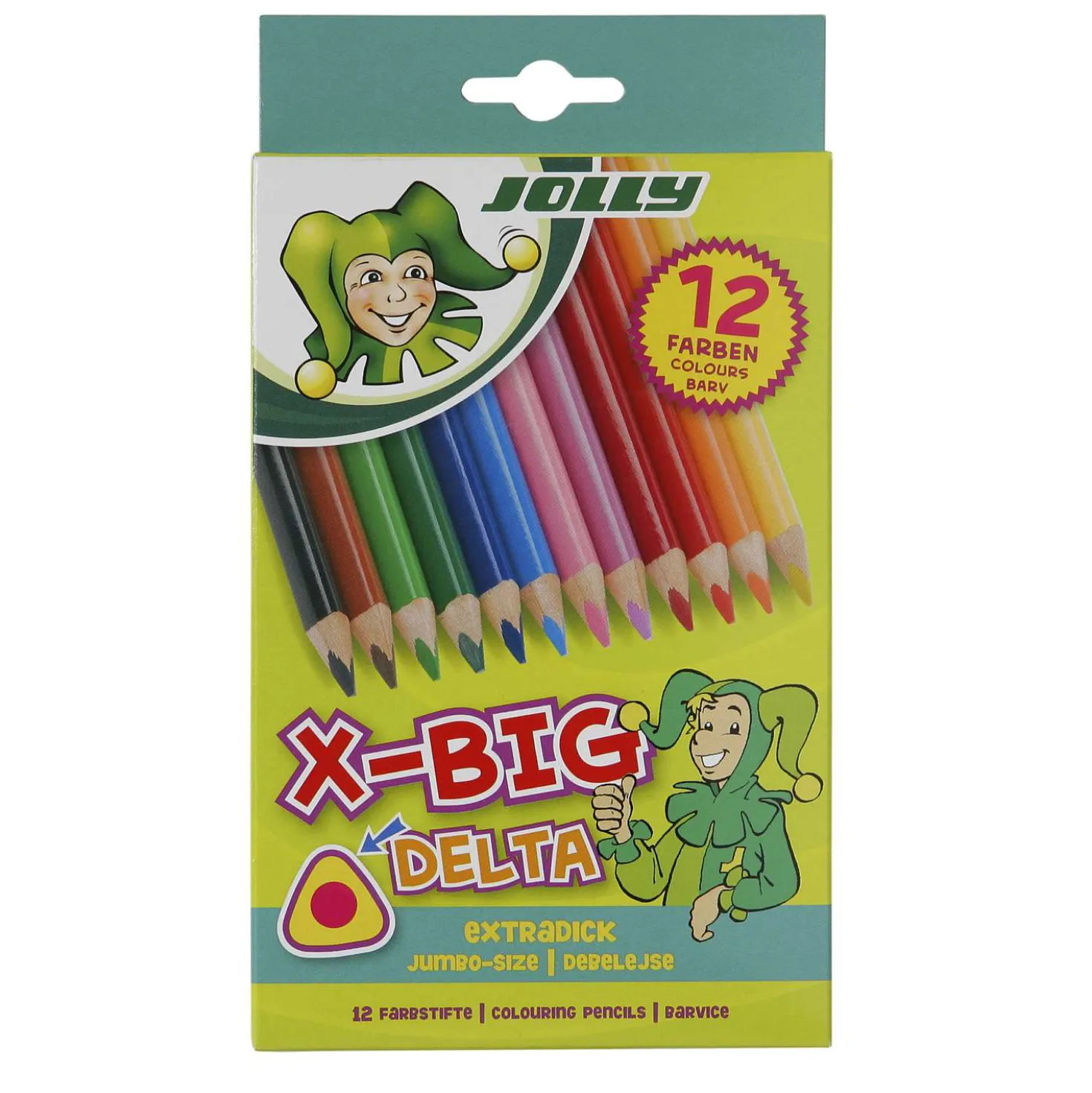 Jolly - X-Big Delta, Set di matite colorate