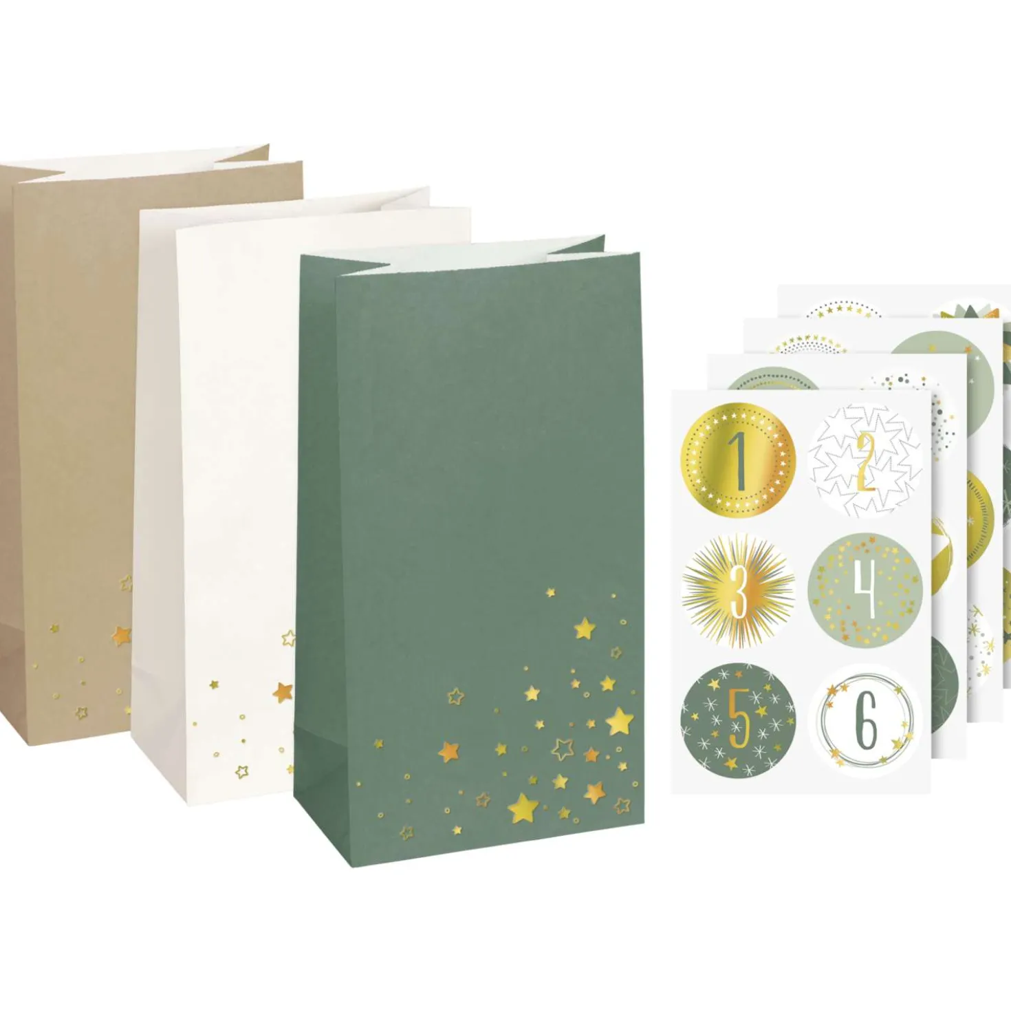 Kit per calendario dell'Avvento personalizzato