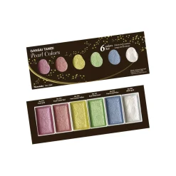 Kuretake - Gansai Tambi, Set di acquerelli Pearl Colors