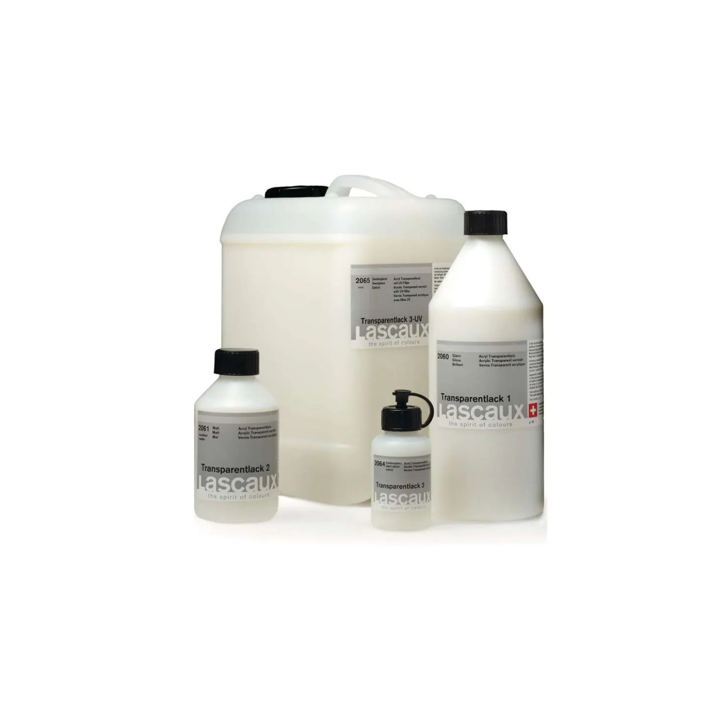 Lascaux - Vernice trasparente acrilica 1,2 e 3