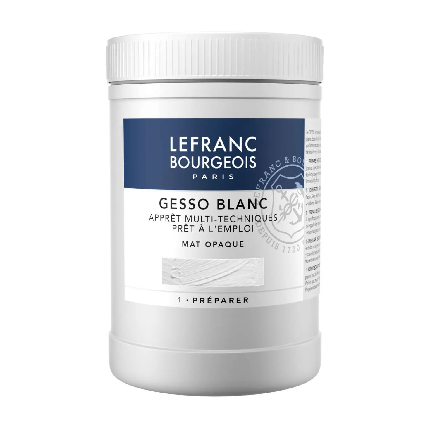 Lefranc & Bourgeois - Gesso primer bianco, opaco