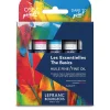 Lefranc & Bourgeois - Set Basic di colori a olio fini, 5 x 20 ml