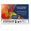 Lefranc & Bourgeois - Starter Kit, Set di colori a olio fini + accessori
