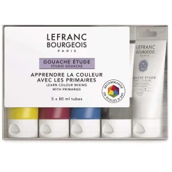 Lefranc & Bourgeois - Studio Gouache, Set di colori primari