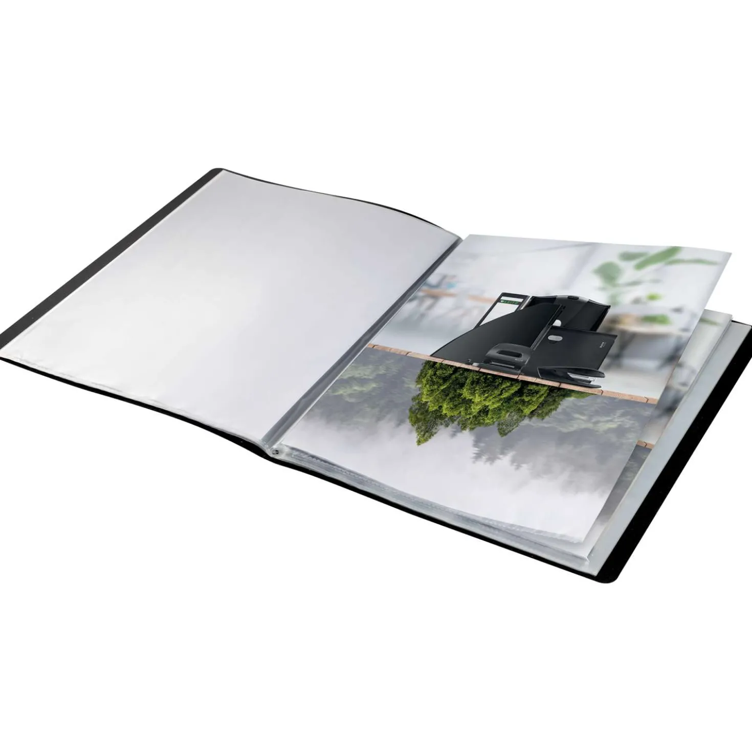 Leitz - Recycle, Raccoglitore nero