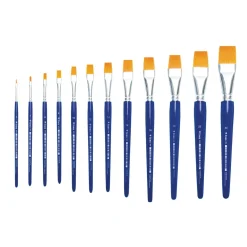 Lineo - Serie 573, Pennelli piatti con fibre sintetiche