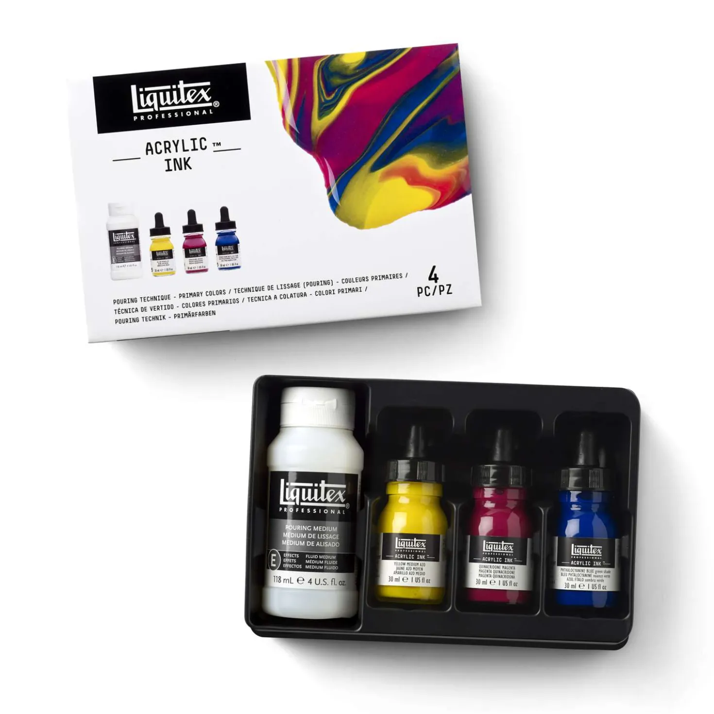 Liquitex - Acrylic Ink, Set pouring