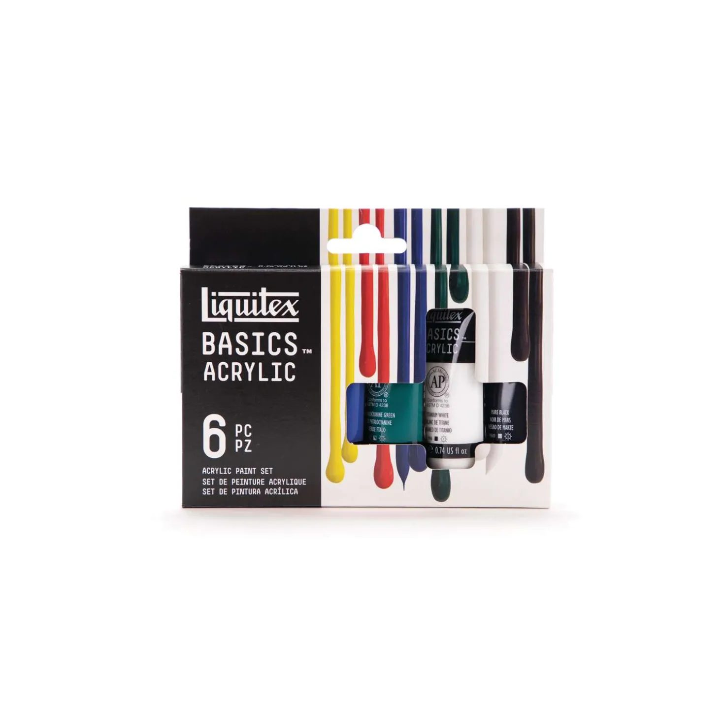Liquitex - Basics, Set tematici da 6 colori acrilici
