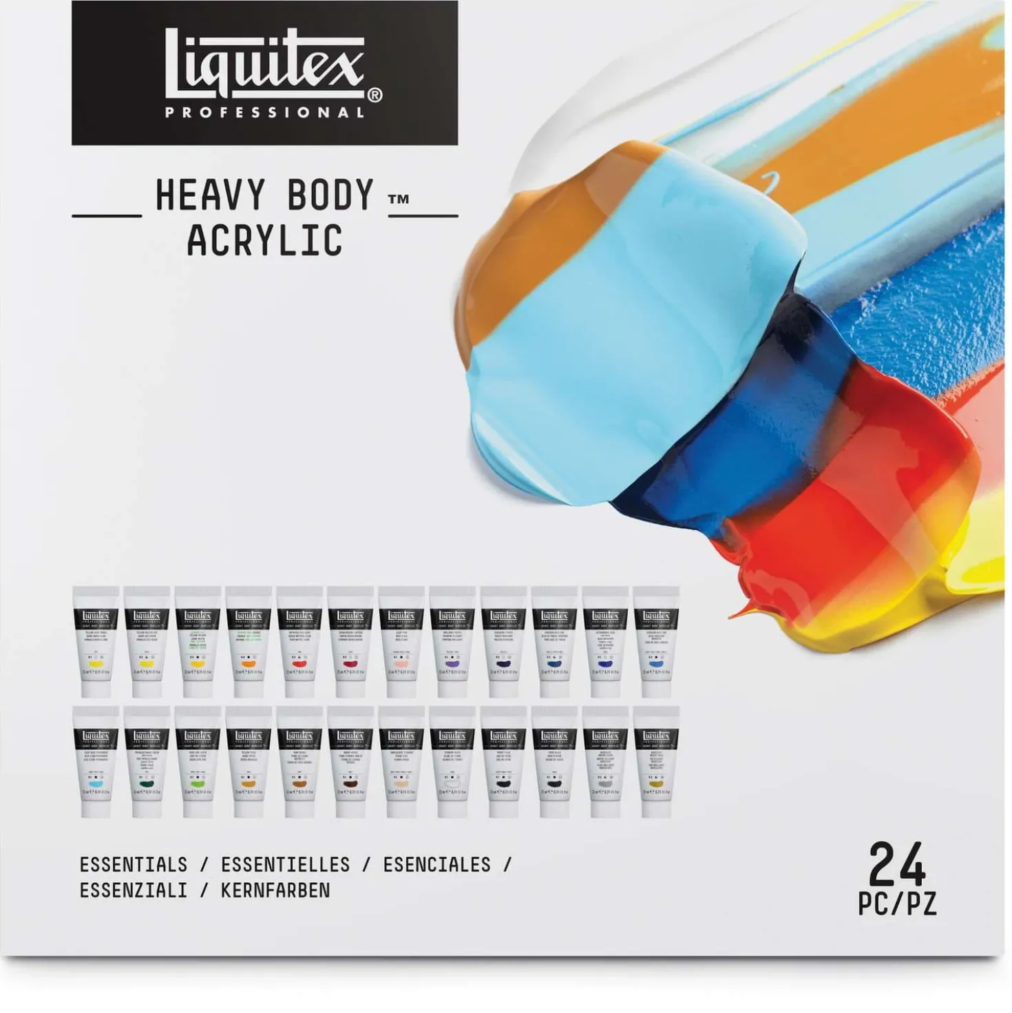 Liquitex - Heavy Body, Set di colori essenziali