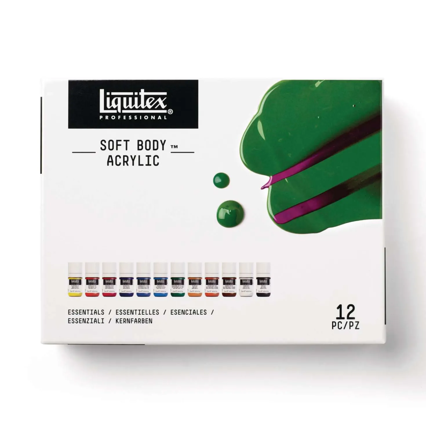 Liquitex - Soft Body, Set di colori acrilici
