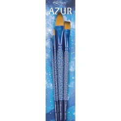 Léonard - Azur, Serie 400-1, Set di 4 pennelli vegani