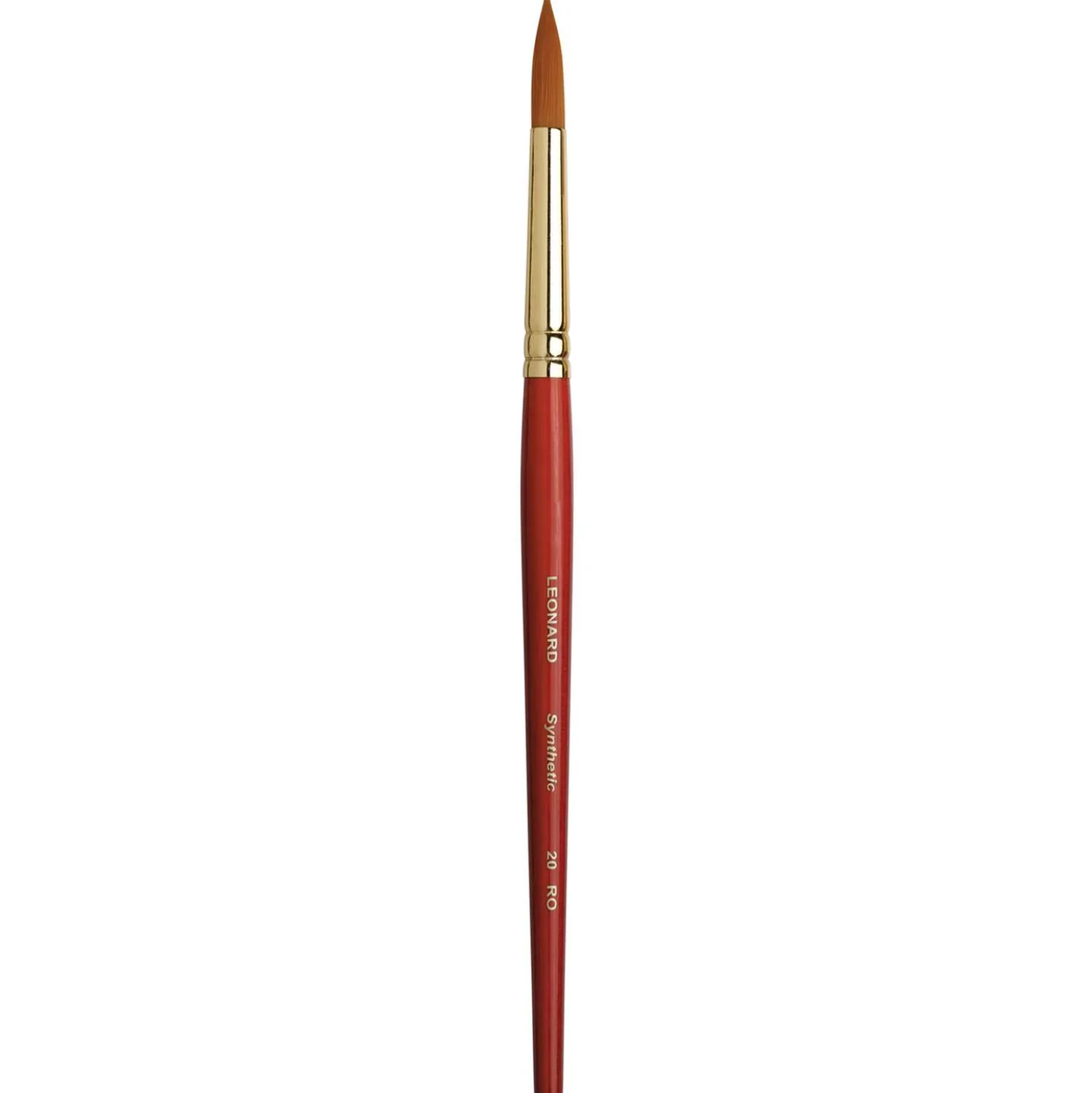 Léonard - Pennello serie 20 RO Ruby, fibra sintetica, tondo