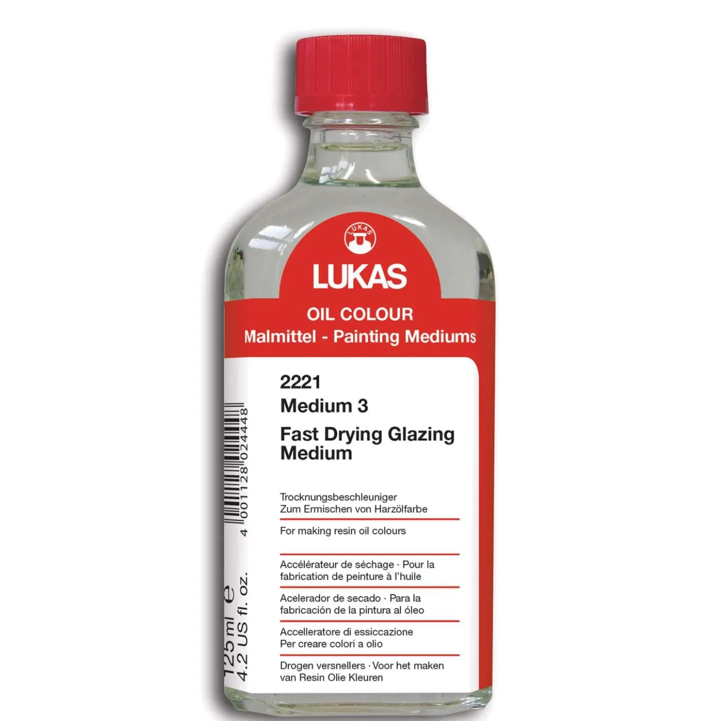 Lukas - Medium 3, Acceleratore di asciugatura per colori ad olio