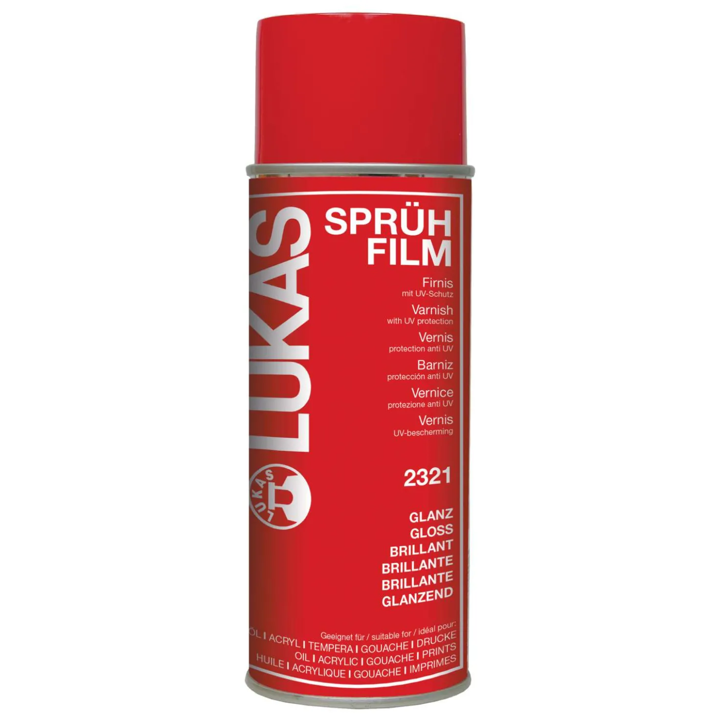 Lukas - Vernice spray per acrilico, olio e tempera