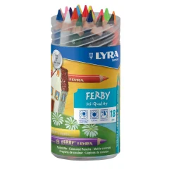 Lyra - Ferby, Set da 18 matite colorate