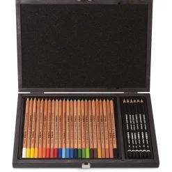 Lyra - Rembrandt, Polycolor Art + Design in valigetta di legno, Set da 30