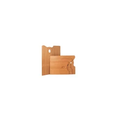 Mabef - M/R, Tavolozza in legno rettangolare
