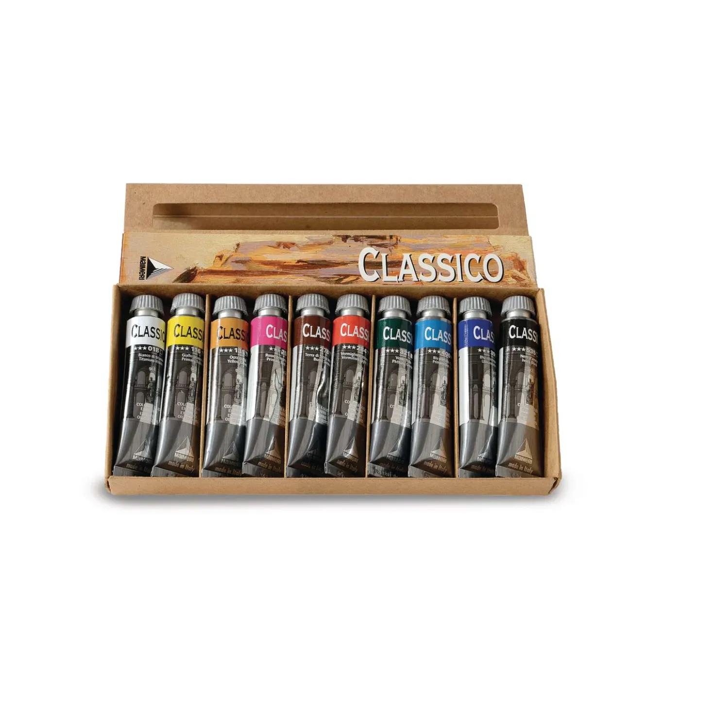 Maimeri - Classico, Colori a olio extrafini, Set da 10