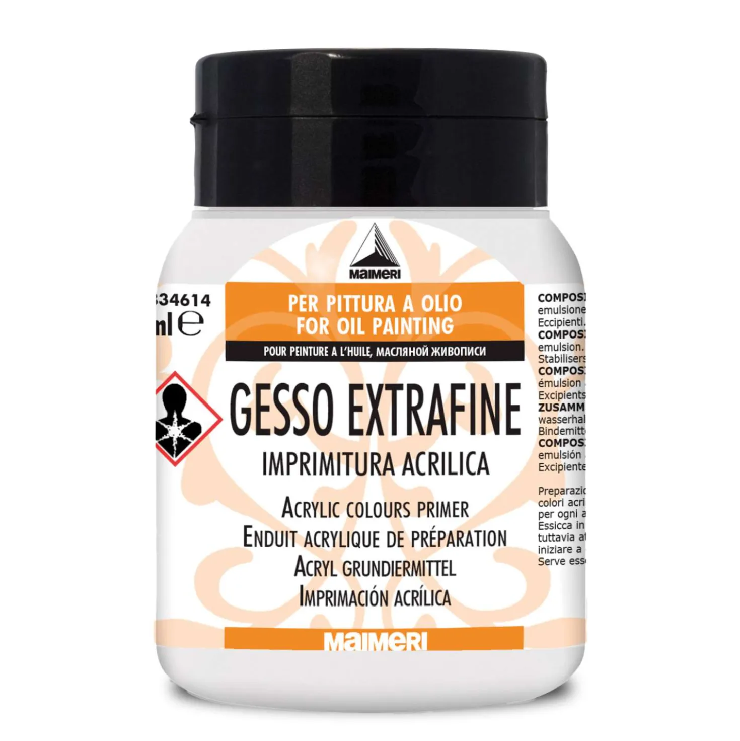 Maimeri - Gesso extrafine 614, bianco