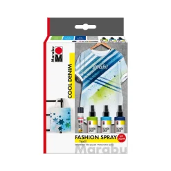 Marabu - Fashion-Spray-Set Cool Denim