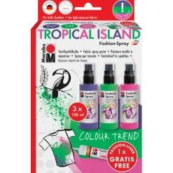 Marabu - Fashion-Spray-Set Tropical Island