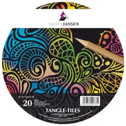 Marpa Jansen - Magic Paper Tangle Tiles, Arcobaleno