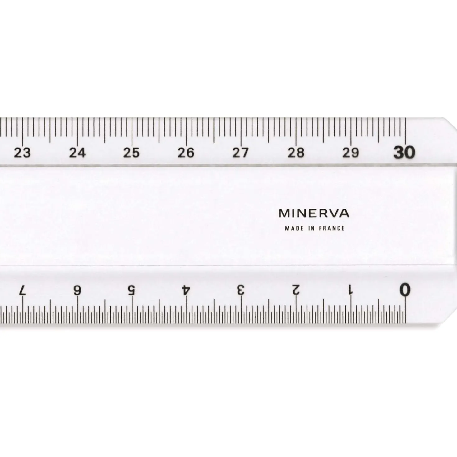 Minerva - Righello con scala su entrambi i lati