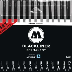 Molotow - Blackliner Permanent Complete Set 11 + 2