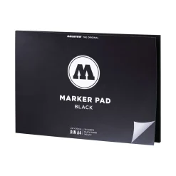 Molotow - Marker Pad Black, blocco di carta per marker