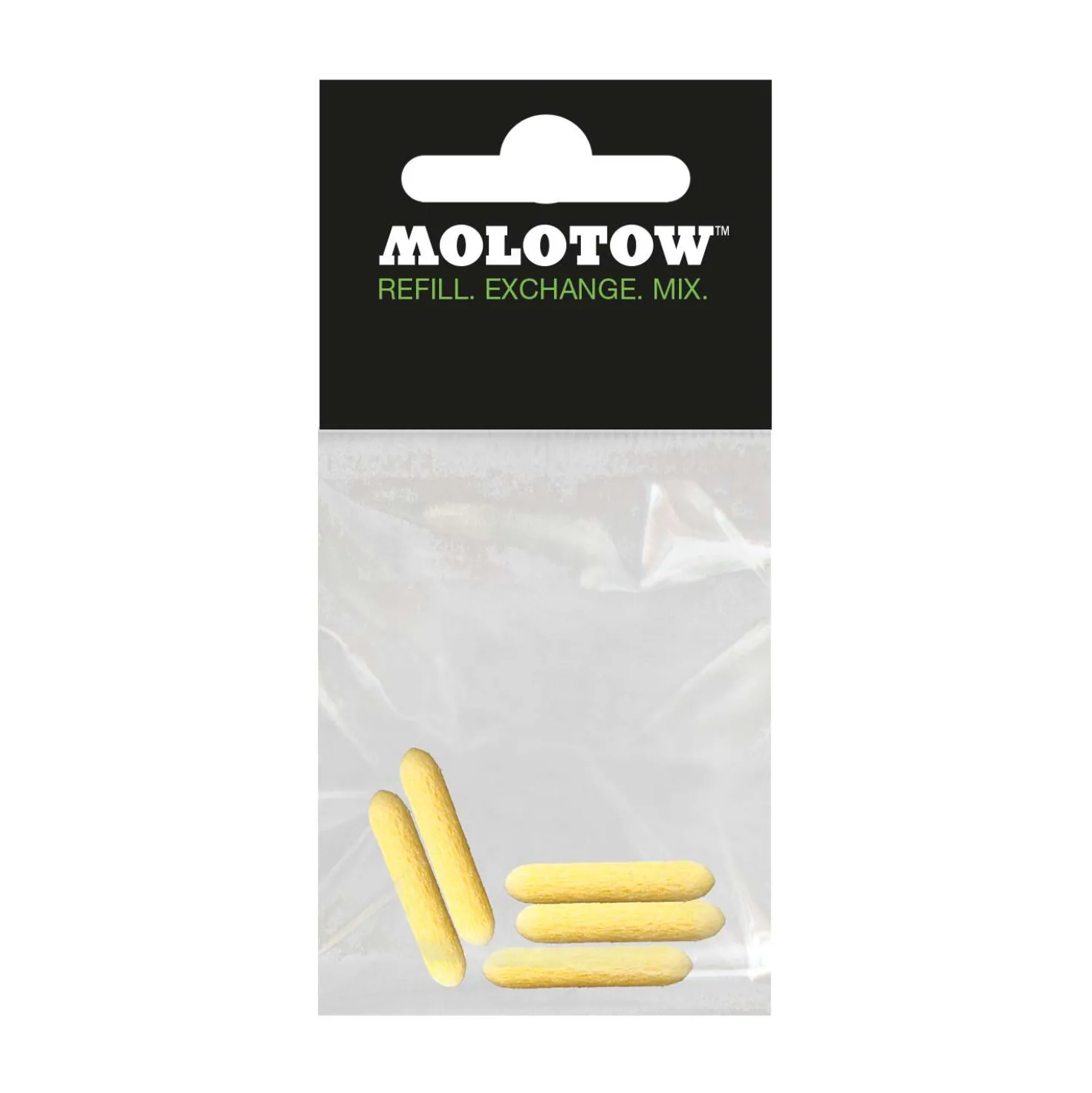 Molotow - Punte tonde di ricambio High-Flow, 4 mm
