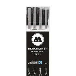 Molotow - Set da 4 Blackliner permanent