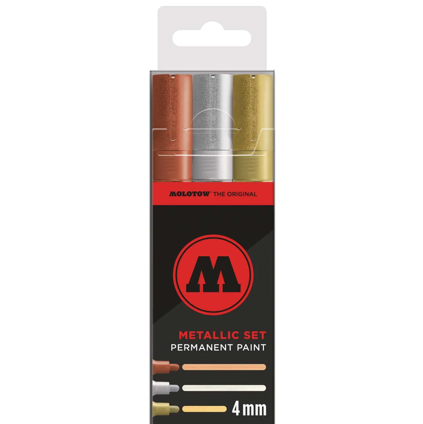 Molotow - Set di marker Permanent Paint, colori metallici