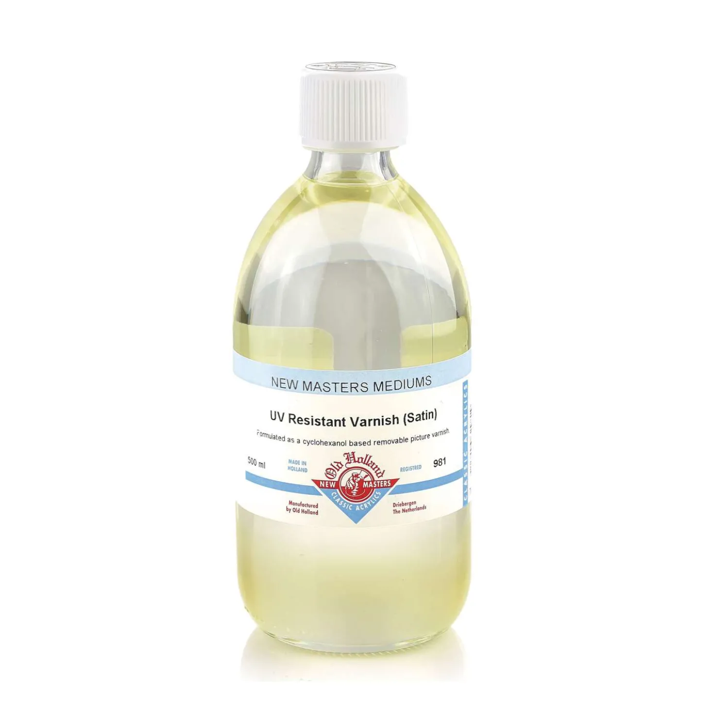Old Holland UV Resistant Varnish, vernice finale lucida