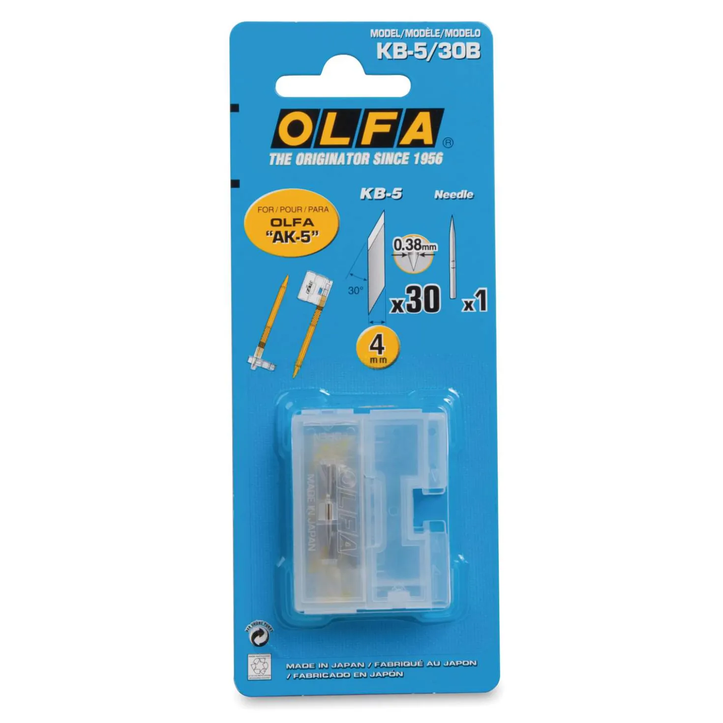 Olfa - KB-5, Lame di ricambio