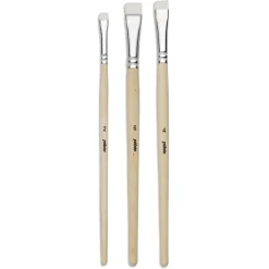 Pébéo - Set di pennelli per colla in nylon bianco