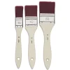 Pébéo - Set di 3 pennelli spalter in fibre sintetiche brune in poliammide
