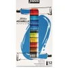 Pébéo - Studio Aquarelle, Set di colore ad acquerello fine