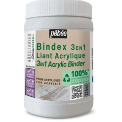 Pébéo - Studio GREEN, Bindex 3 in 1, Legante acrilico