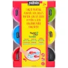 Pébéo - Tactil Color, set di colori a dita per tessuti