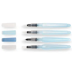 Pentel - Aquash Brush, Pennello con serbatoio d'acqua