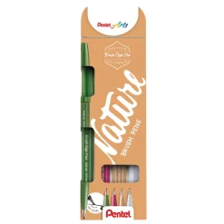 Pentel - Brush Sign Pen, Set assortiti
