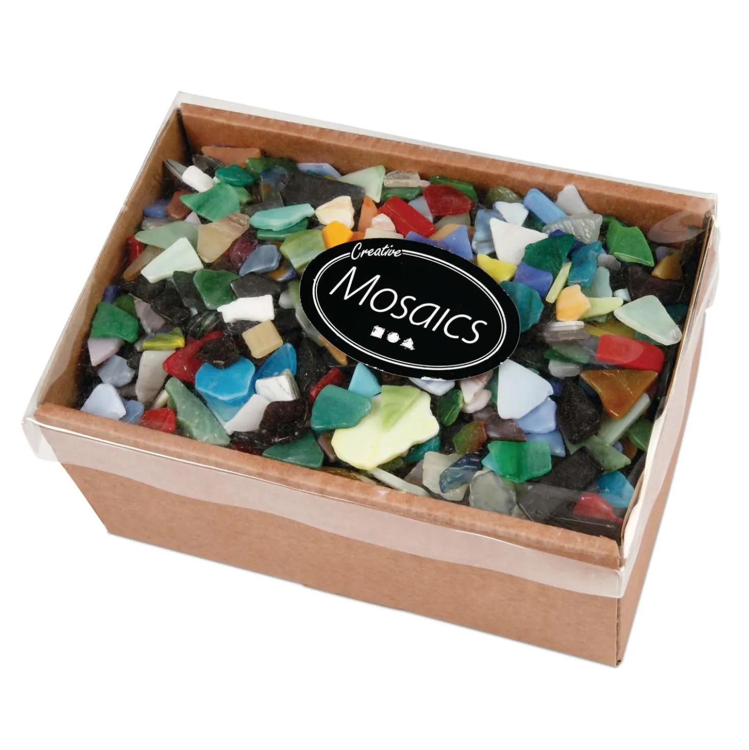 Pietre in vetro per mosaico