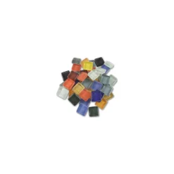 Pietre mosaico in vetro con bordi arrotondati